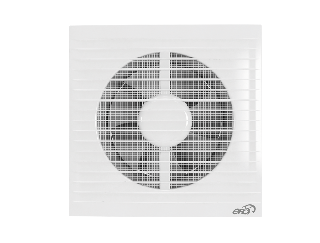 EXTRACTOR 10cm  (4") CON DAMPER - E 100 S C