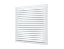 REJILLA 15x30 cm ACERO GALVANIZADO RECUBIERTO DE POLIMERO + MALLA ANTIMOSQUITO - 1530ME
